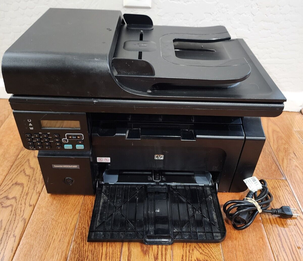 HP LaserJet Pro M1212nf MFP All-In-One Laser Printer - NEW TONER - TESTED