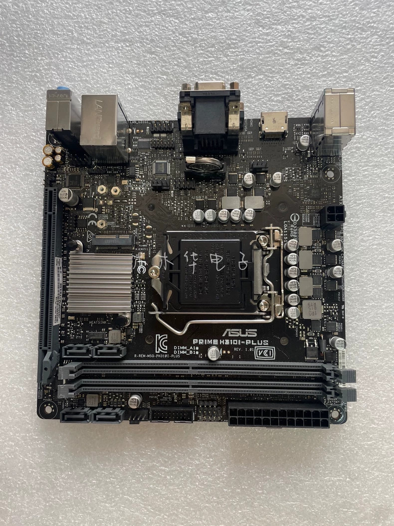 ASUS PRIME H310I-PLUS LGA1151 Mini-ITX motherboard –DDR4, for 8th/9th Gen Intel