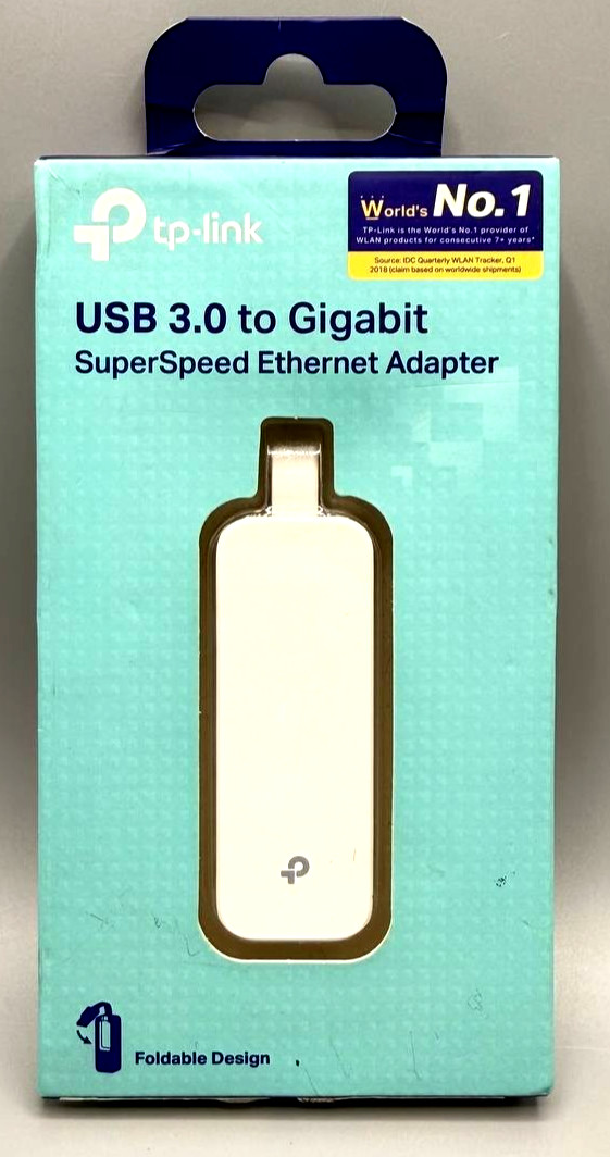 TP-Link UE300 USB 3.0 to Gigabit Ethernet Adapter – High-Speed Network