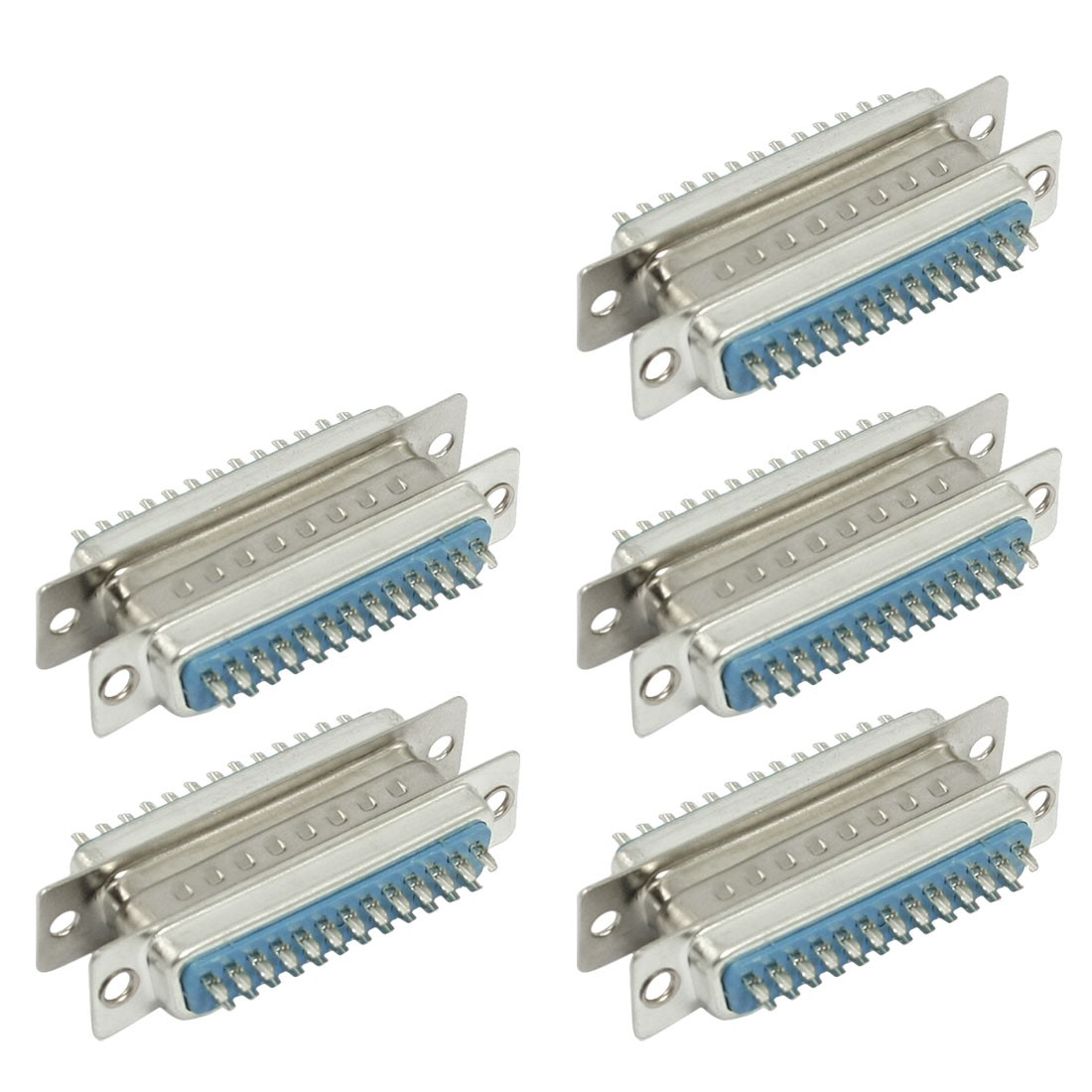 10pcs 25 Pin D-SUB DB25 Male Female Solder Type Connectors