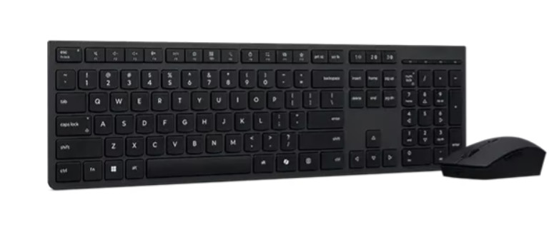 NEW Lenovo Professional Wireless Rechargeable Combo AI - US English