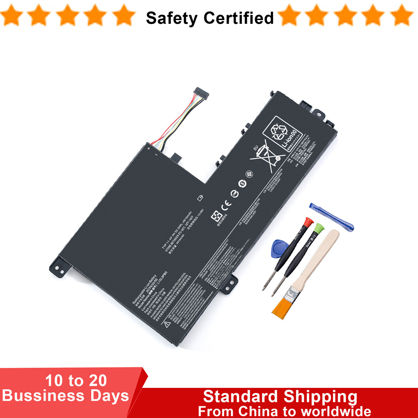 L15L3PB0 L15M3PB0 Battery For Lenovo ldeaPad 320S-15ABR 320S-15AST 320S-15IKB