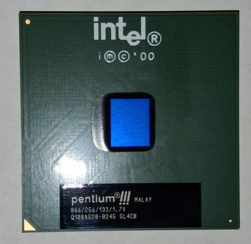 Intel Pentium III, 866MHz, 256KB, 133MHz, 1.75V Socket 370 CPU *FREE SHIPPING*