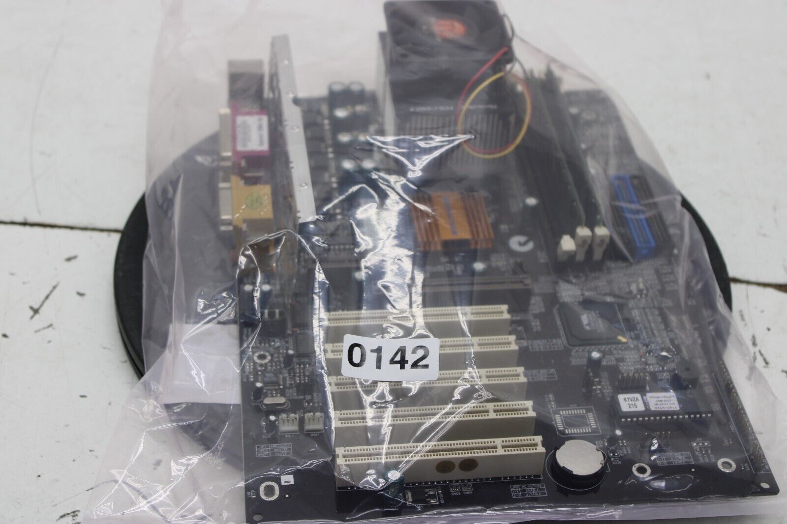 ECS K7VZA Motherboard Bundle - W/ AMD Athlon 1.94 GHz & 393 MB of Ram