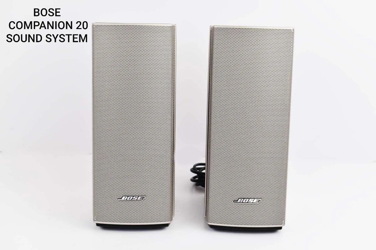 Bose Companion 20 Multimedia Speaker System Bundle USED,IN GREAT CONDITION 
