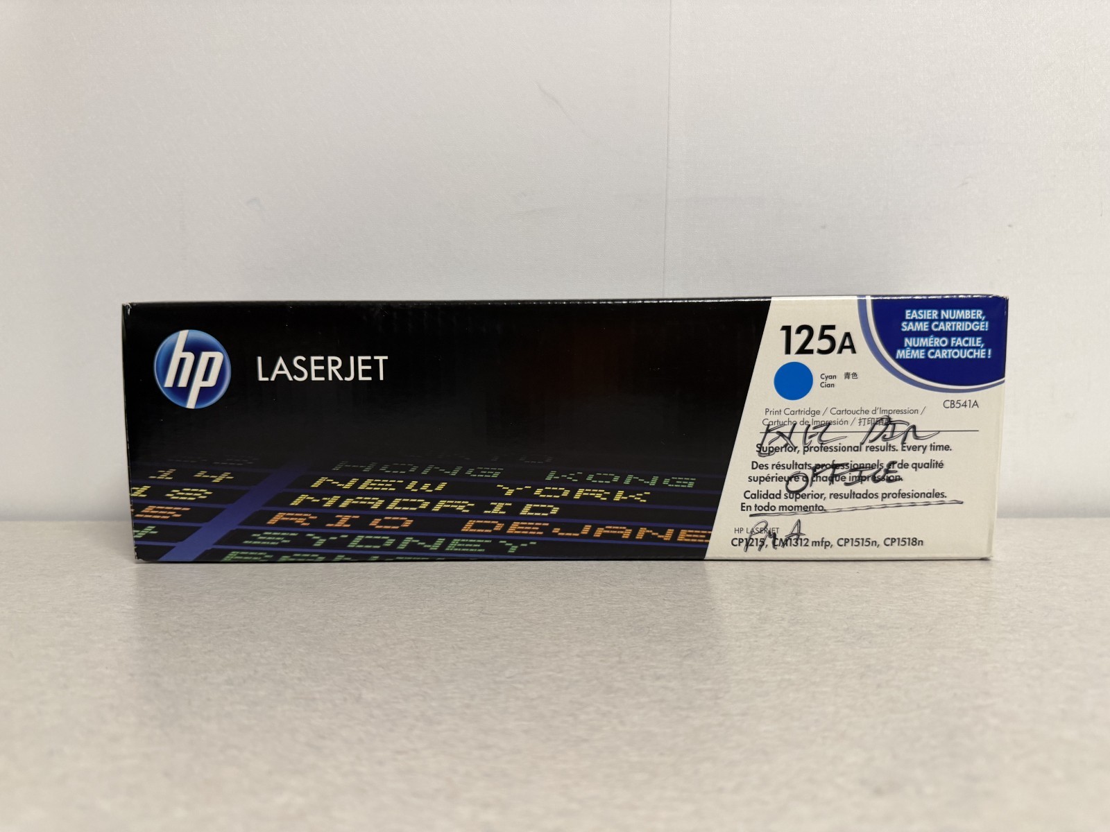 HP 125A (CB541A) Cyan Laser Toner Cartridge