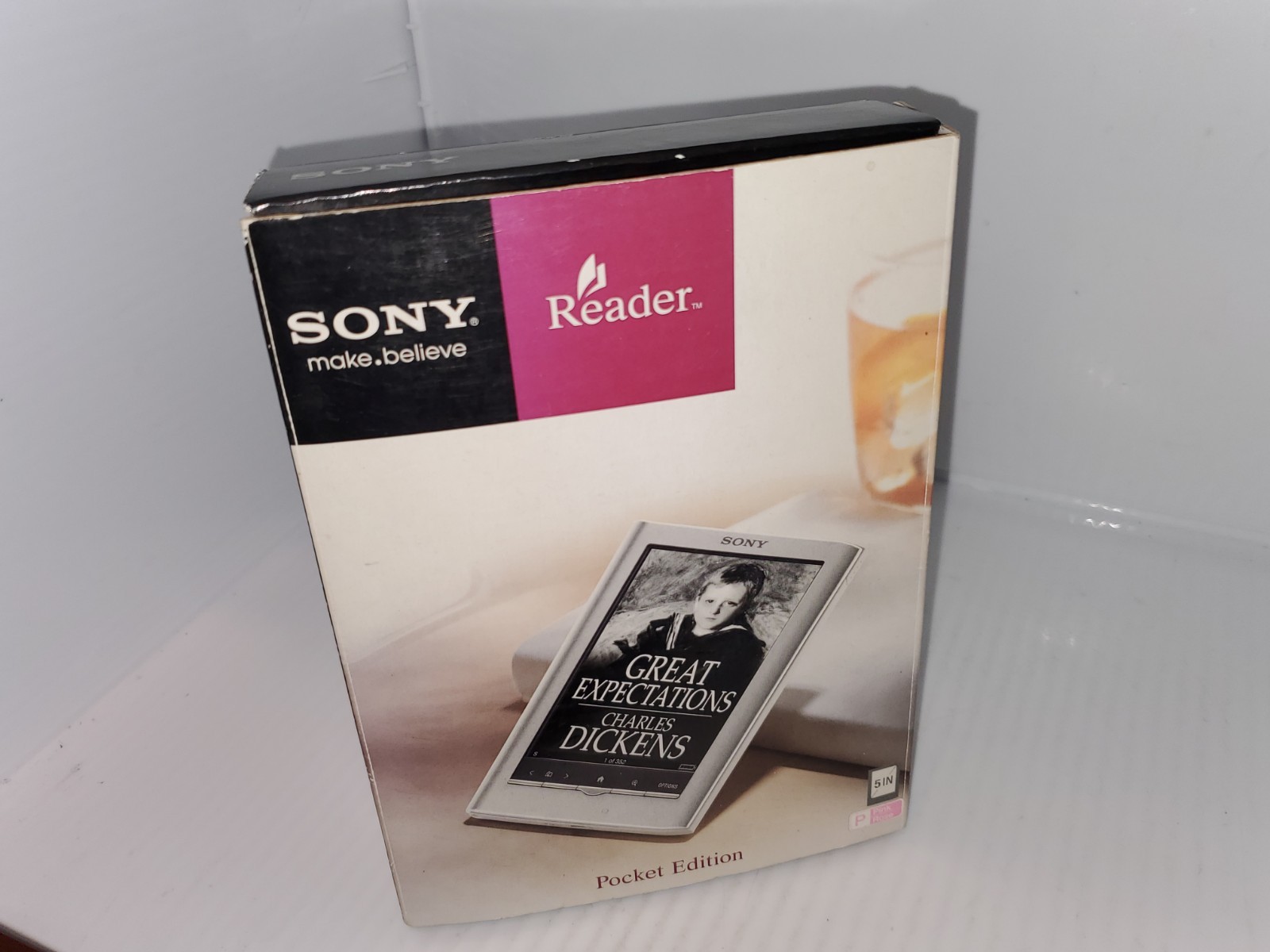Sony Reader PRS-350 5-inch Touchscreen eReader, Rose Pink, Pocket Edition.WORKS