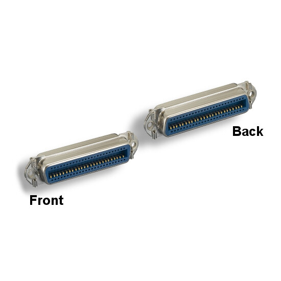 Kentek Mini CN50 50Pin Female to Female Adapter Gender Changer Centronics SCSI