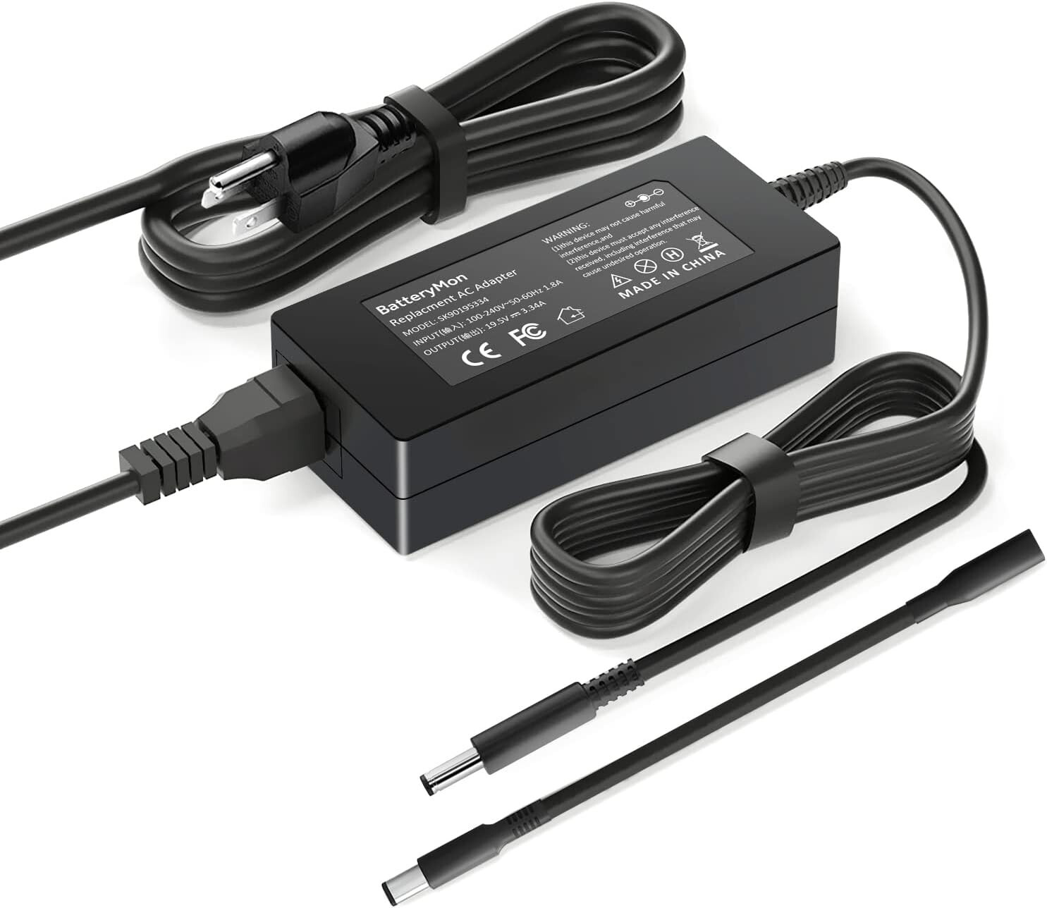 65W 45W AC Adapter For Dell Docking Station D3100 D1000 5M48M 452-BBPG 5RR7X