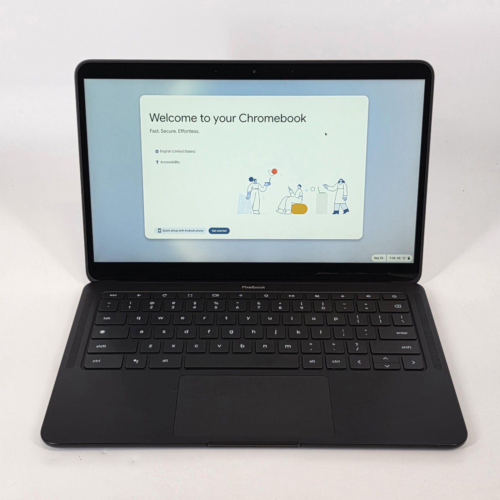 Google Pixelbook Go 13.3 FHD TOUCH 1.1 GHz m3 8100Y 8GB 64GB eMMC Excellent