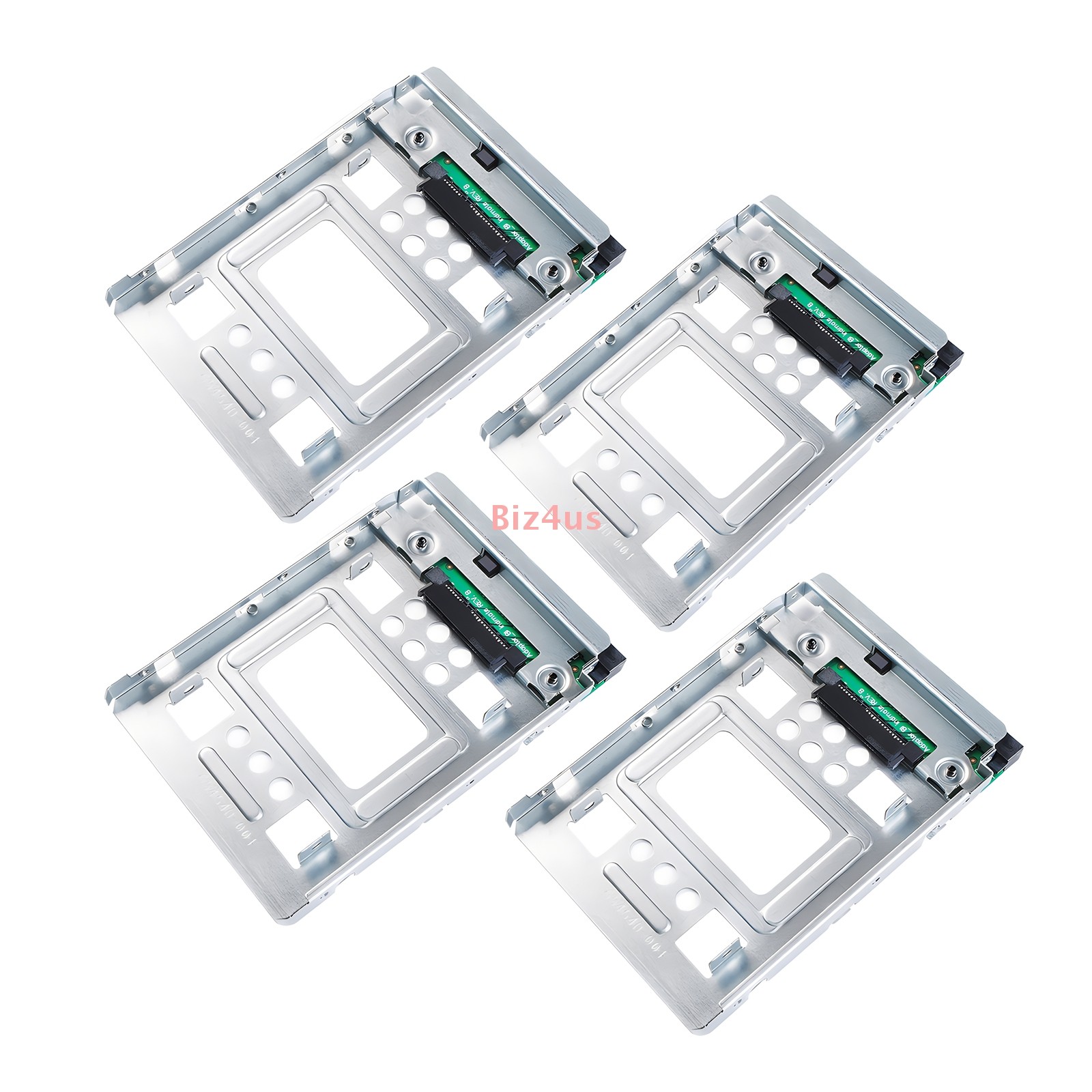 4x For HP 2.5" to 3.5" 654540-001 SAS SSD HDD Tray Caddy Hard Disk Drive Adapter