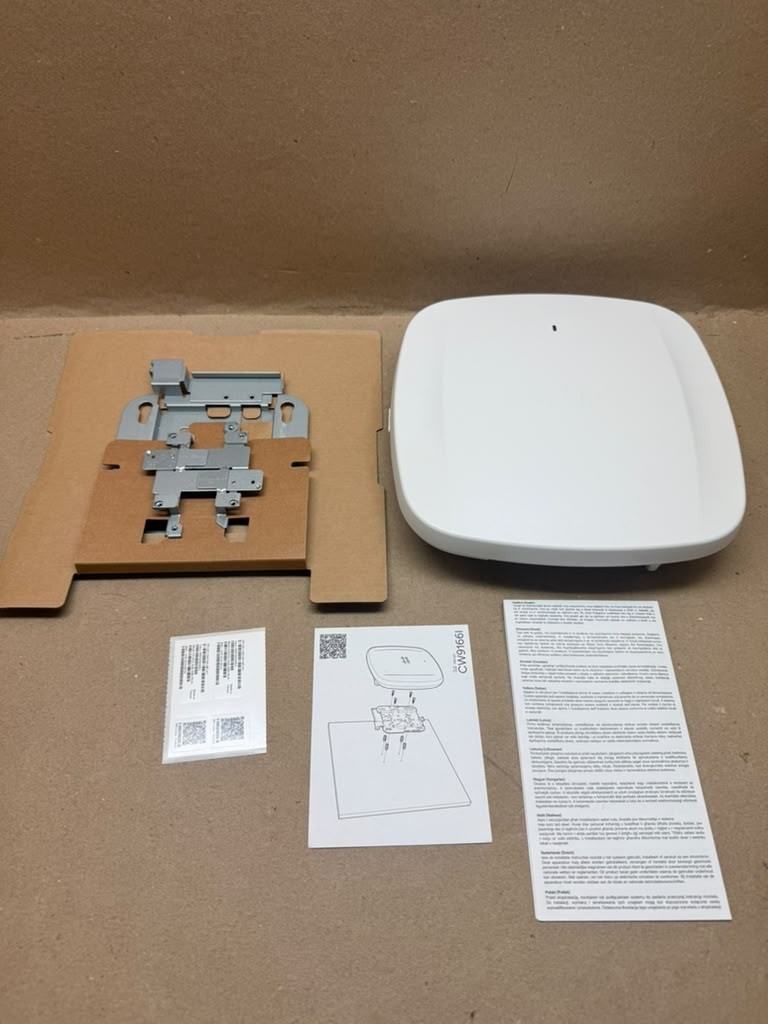 Cisco Meraki CW9166I-MR Catalyst 9166 WiFi 6E Access Point w/ Mount