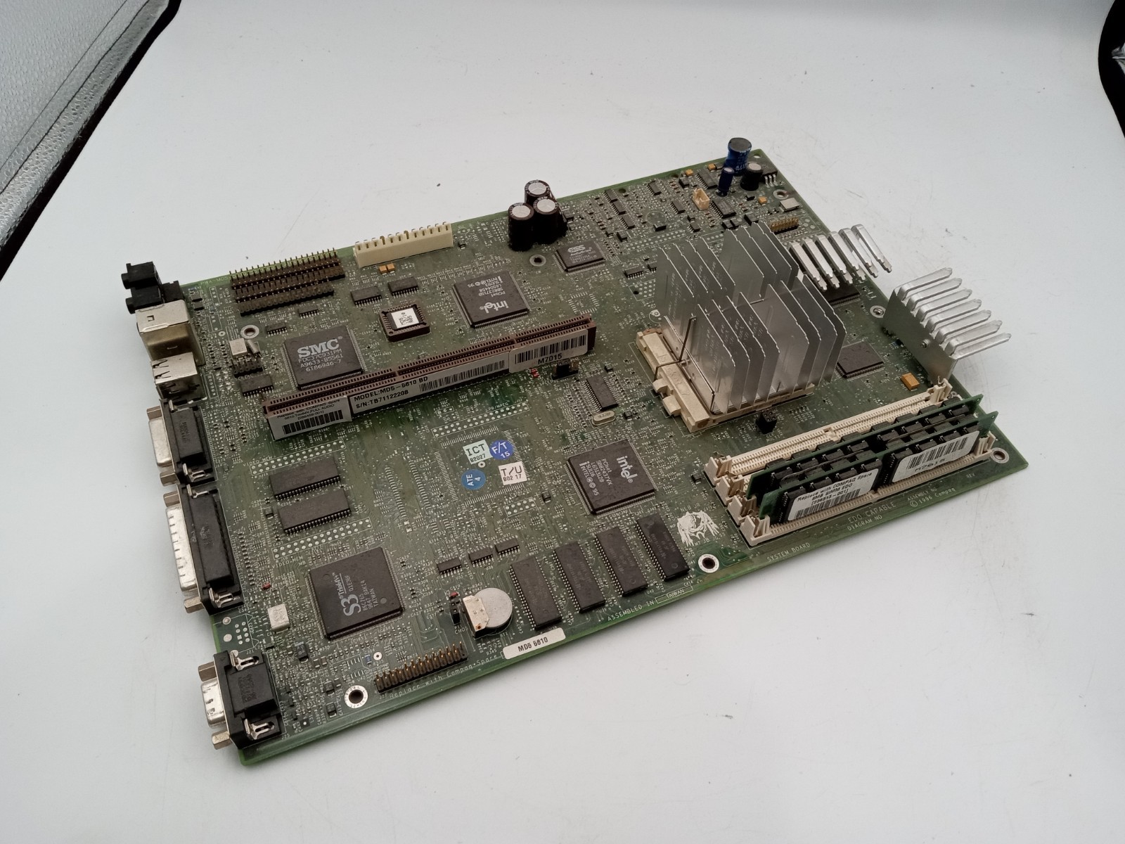 Compaq MD5-5610 285459-001 System Board w/ Pentium 150MHz SY015 16MB RAM -RR