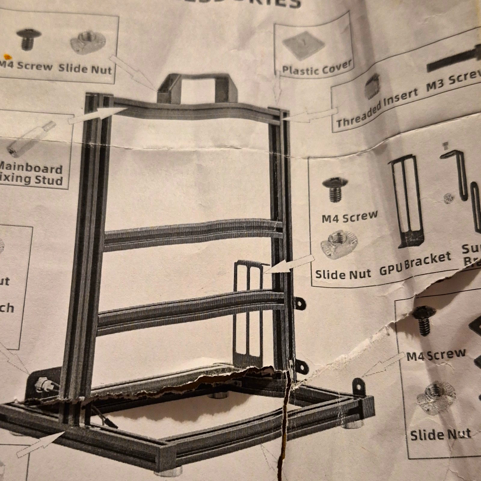 METALFISH BlockCase Aluminum Open Frame PC Chassis