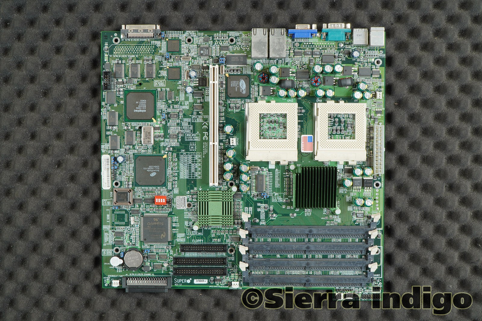 SuperMicro 370DER+ Motherboard Socket 370 System Board