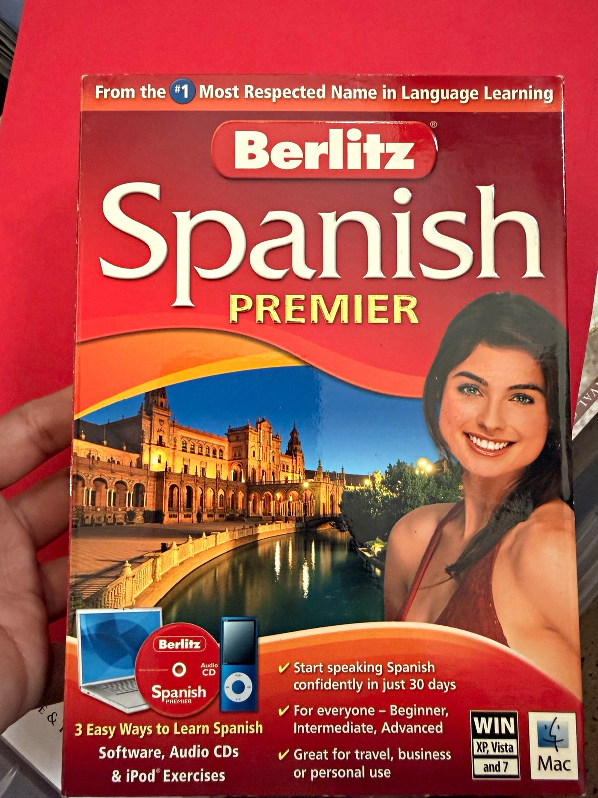 Berlitz Spanish Premier Language Course Software, Audio CD for Mac/Win XP/Vista