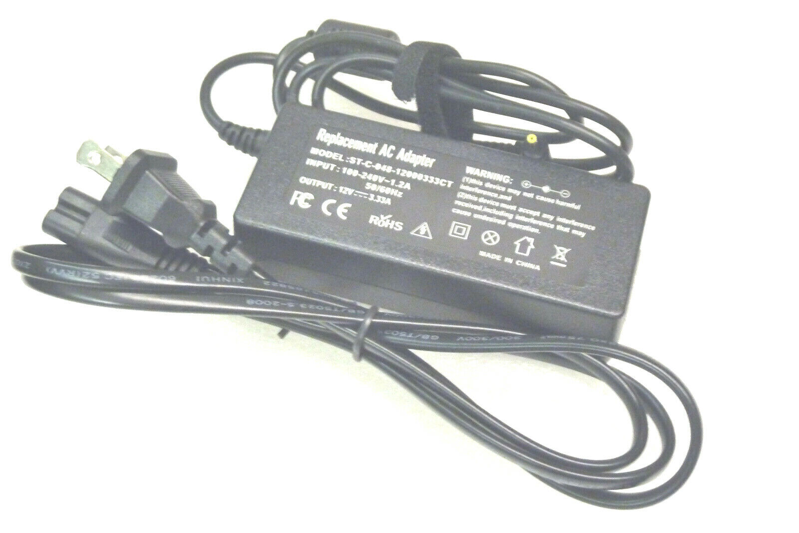 Samsung Chromebook XE501C13-K01US XE501C13-K02US Charger AC Adapter Power Cord