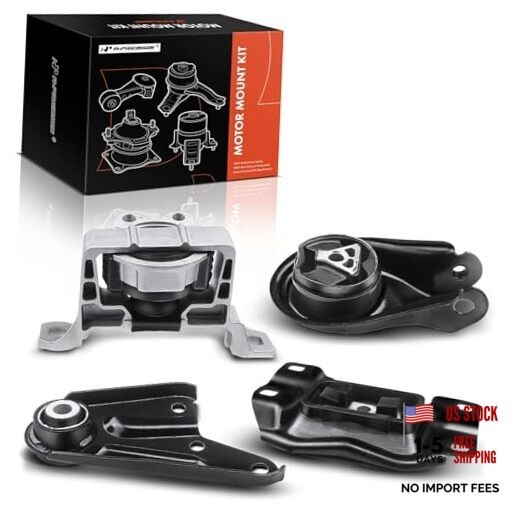  4PCS Engine Motor and Transmission Mount and Torque Strut Mount Set 