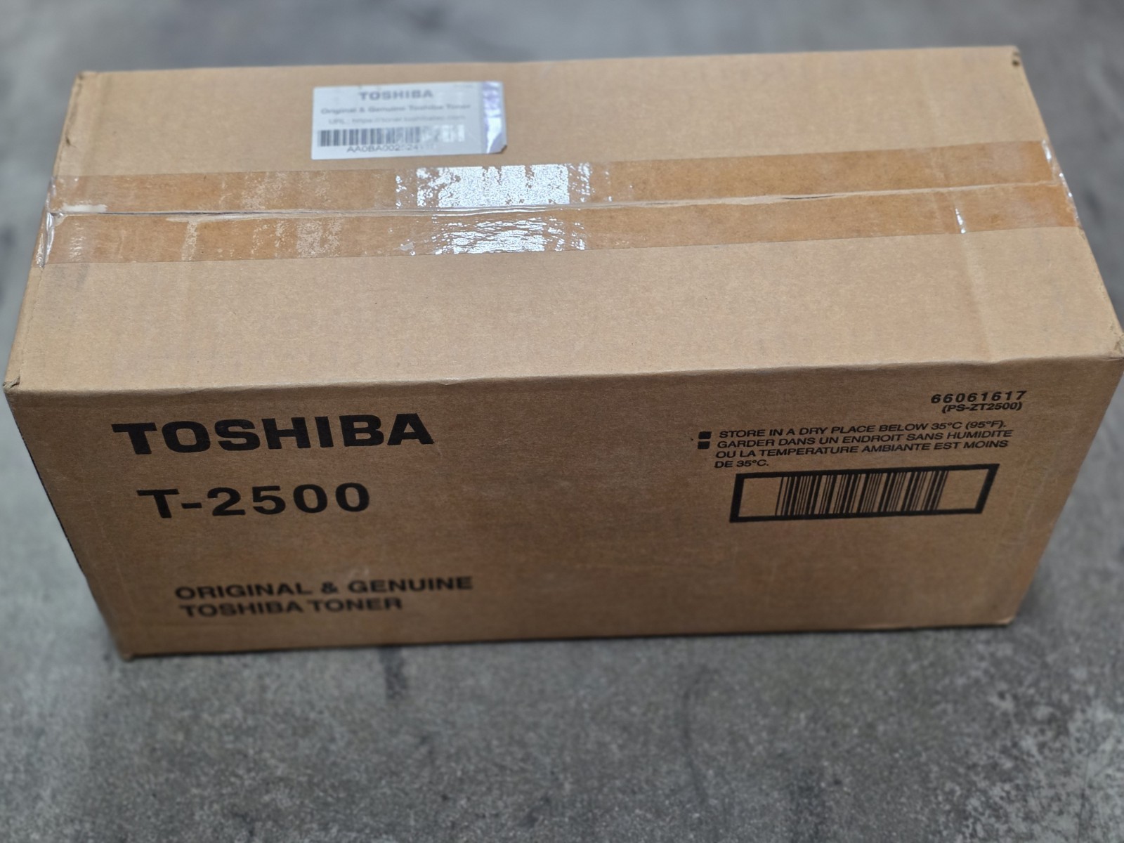 Genuine OEM Toshiba T-2500 Black Toner Cartridge T2500 e-STUDIO 20 25 200 250 