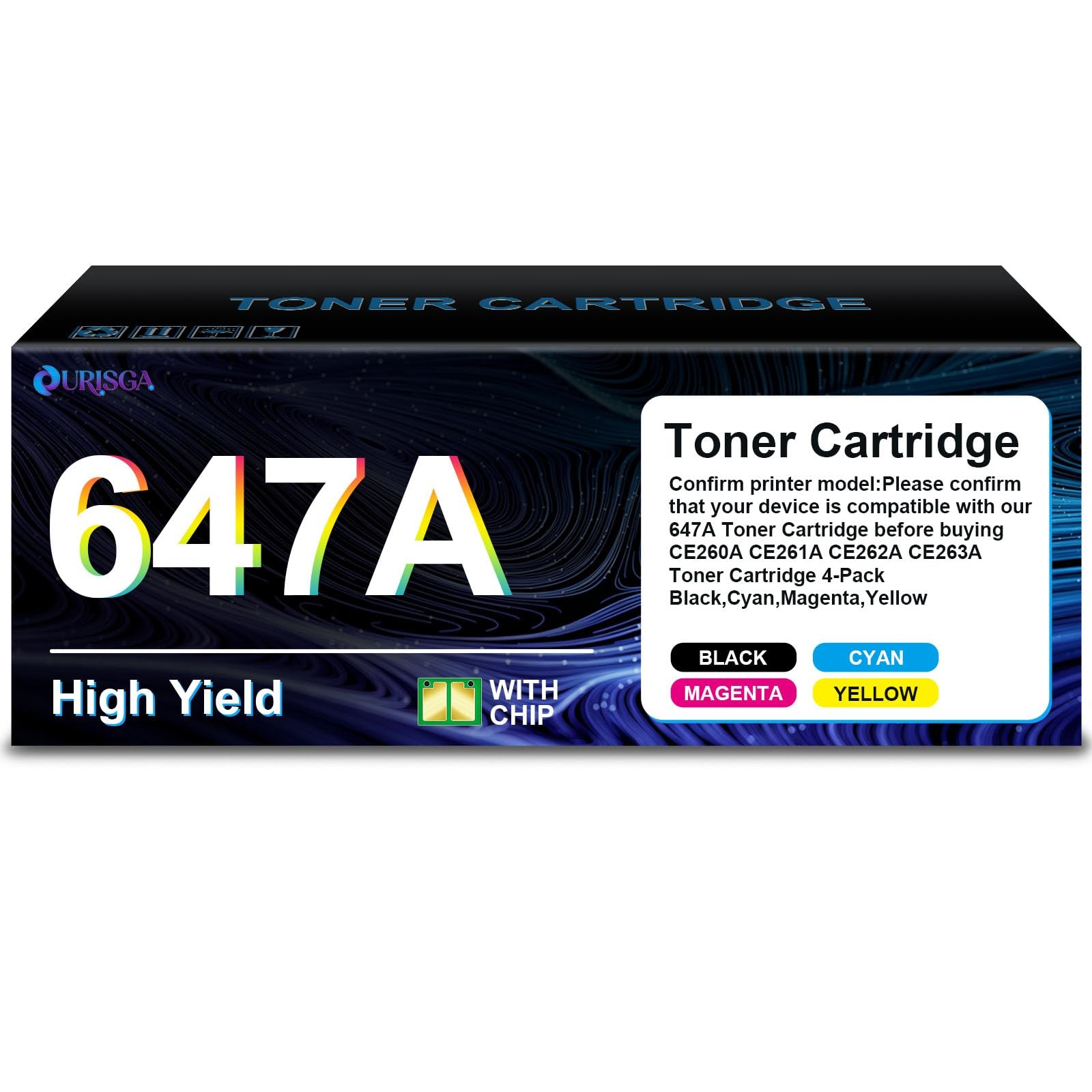 647A Toner Cartridge CE260A CE261A CE262A CE263A