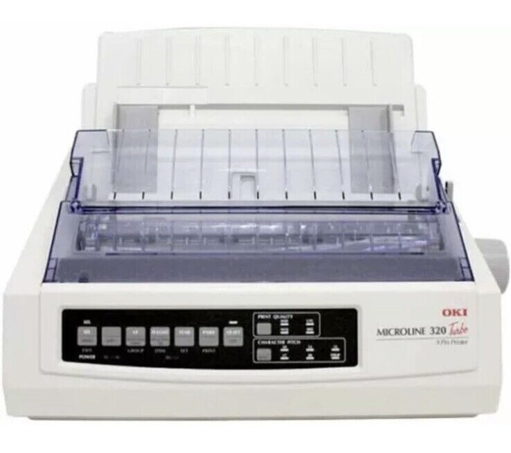 Brand New Oki MICROLINE 320 Turbo Mono Dot Matrix Printer USB D2280A