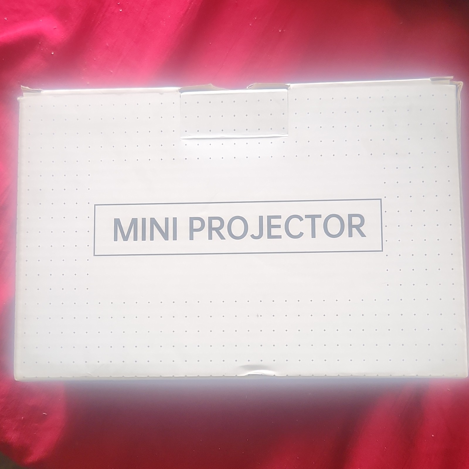Mini Projector Z1 TFT LCD Portable Desktop White USB HDMI 1920x1080