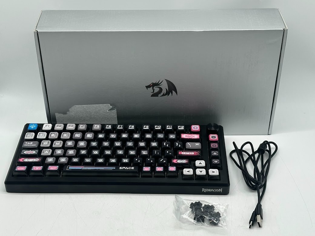 Redragon URANUS PRO 82 K732MC-RGB-PRO 3 Gaming Keyboard - Black