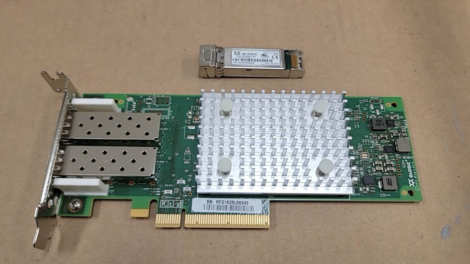 Dell Qlogic QLE2692L-DEL Dual Port 16GB PCIe Fibre Channel FC HBA 0WVT0T 0TCK3G