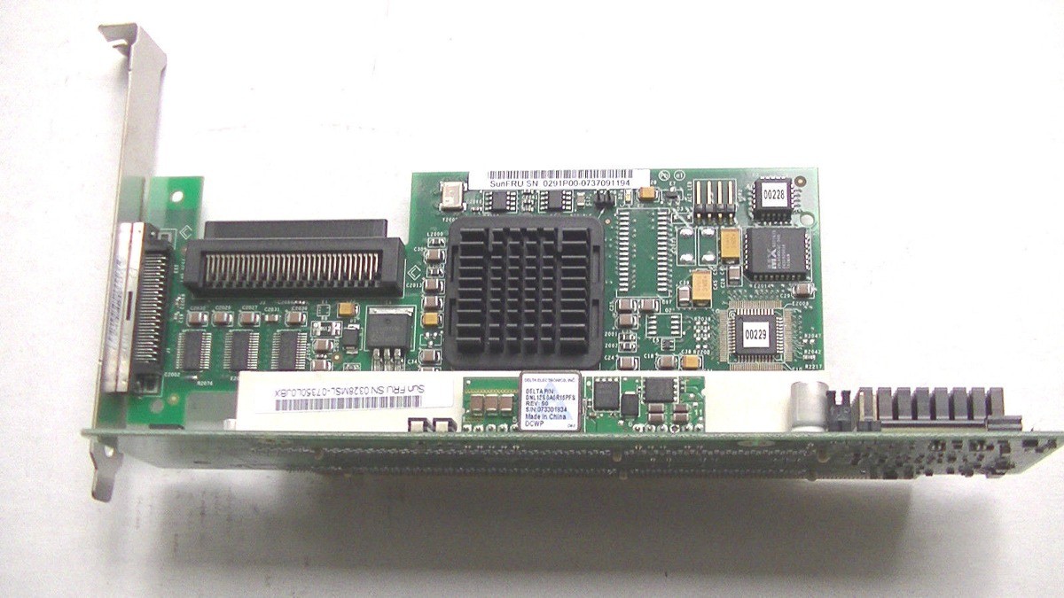 Sun SGXPCI1SCSILM320-Z Sun 375-3366-01 PCI-X Ultra320 SCSI RAID Tested Working