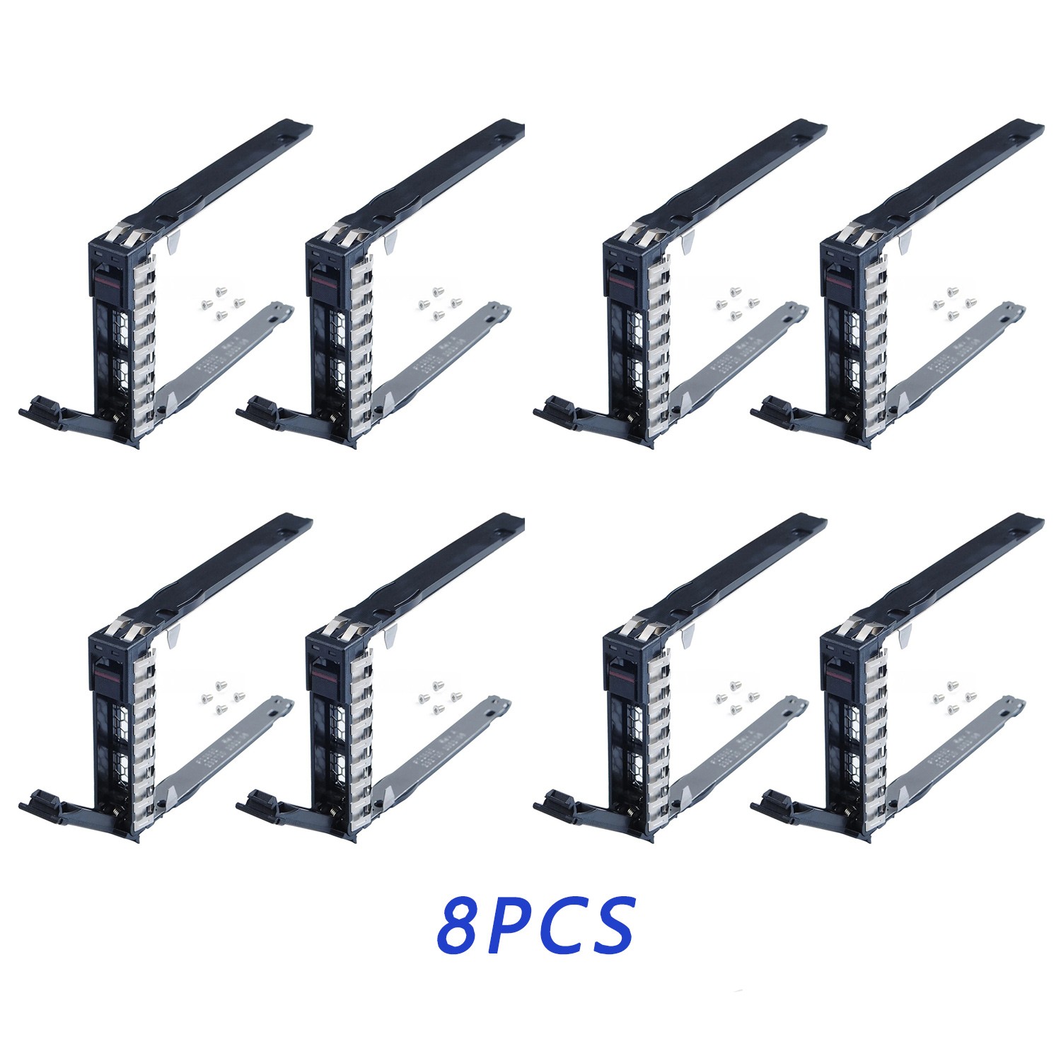 8 Lot 2.5" SFF Hard Drive Tray Caddy For HP DL380 Gen10 Plus, Gen 11 P22892