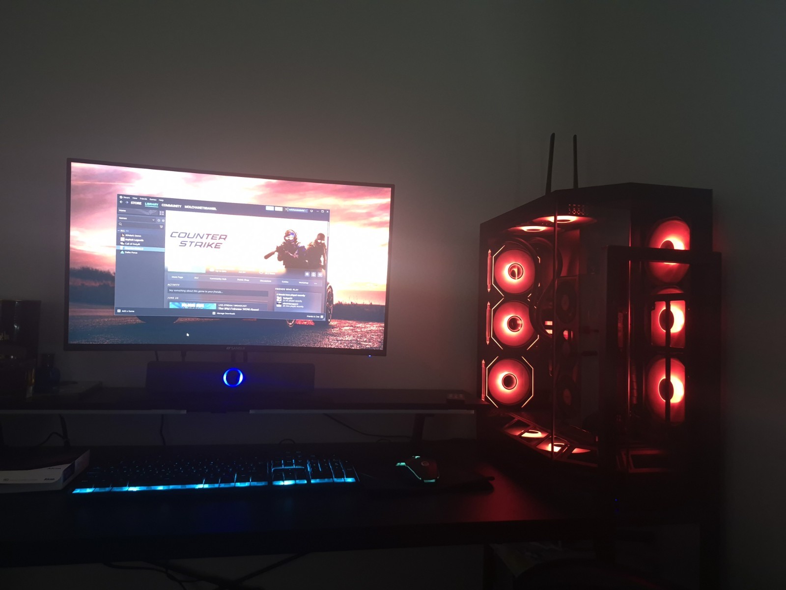 Gaming Pc 64gb Ram Rx 7600 Xt Intel i5-12400f