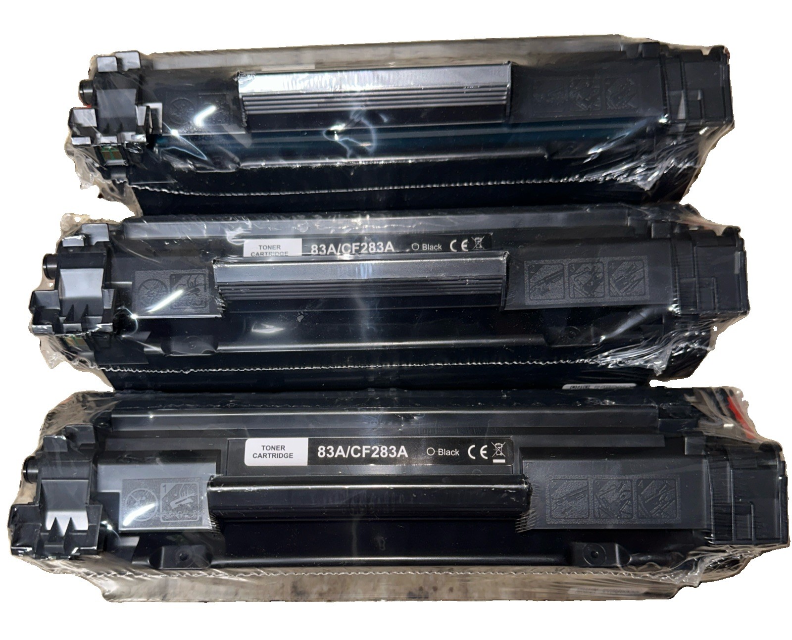 3PACK CF283A 83A Laser Toner cartridge Compatible for HP LaserJet Pro MFP M125nw