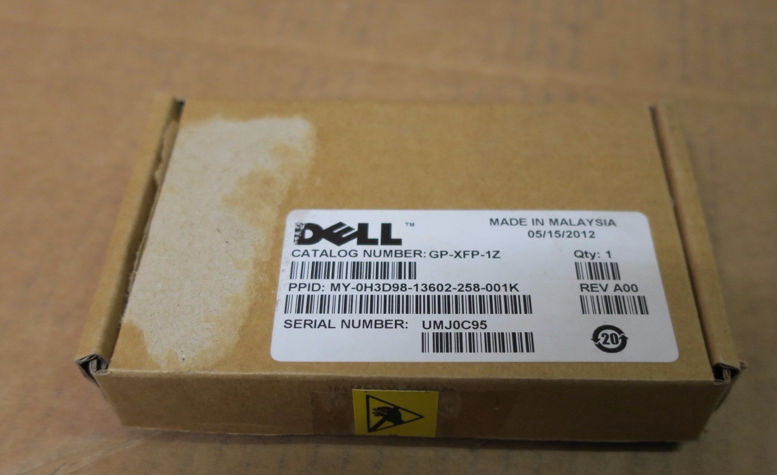 NEW Dell H3D98 - Force 10 C Series C150 10G XCVR XFP 10G Optical Transceiver