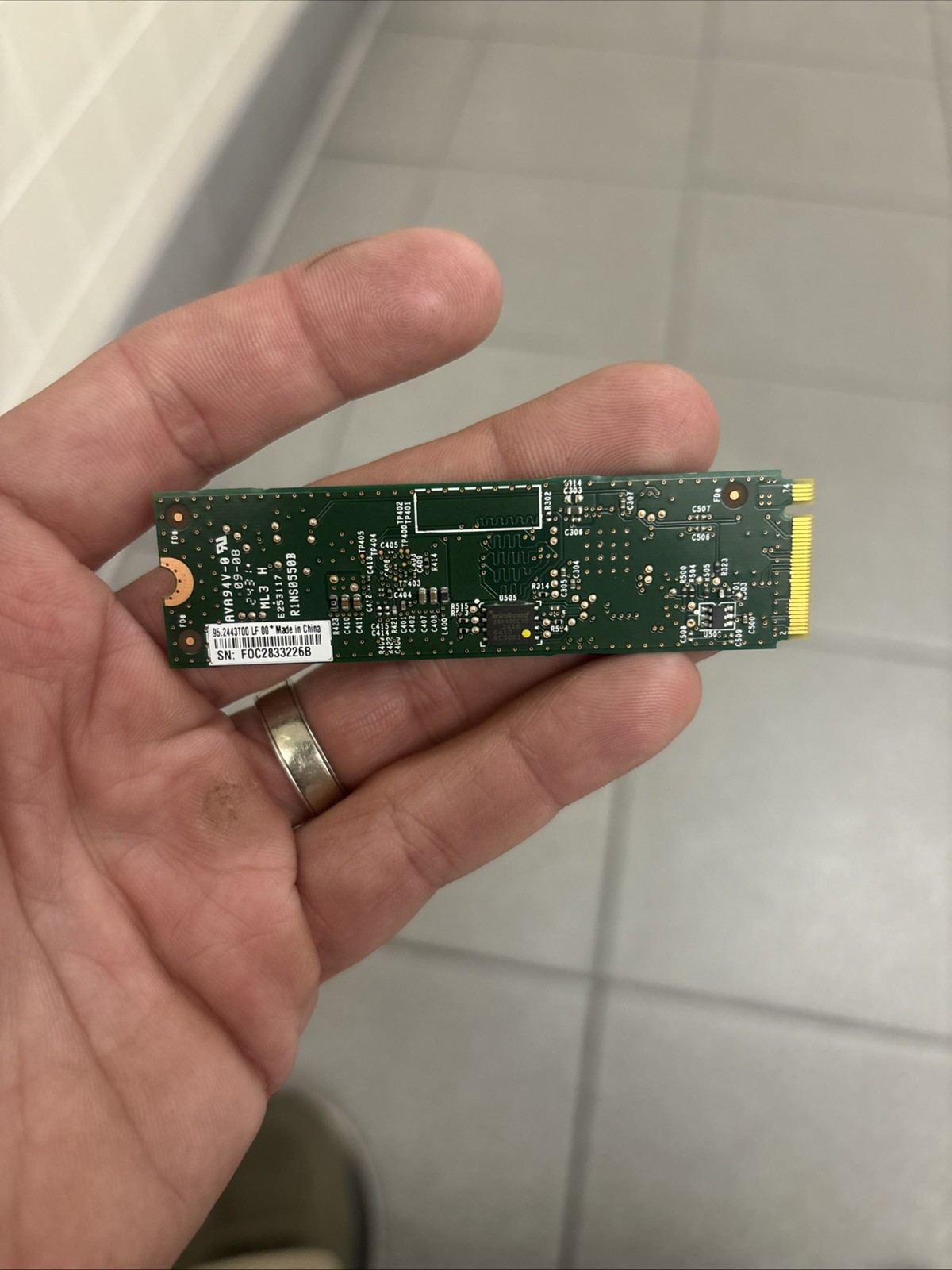 ORIGINAL CISCO  SATA 256GB SSD Solid State Drive MTFDDAV256TBN