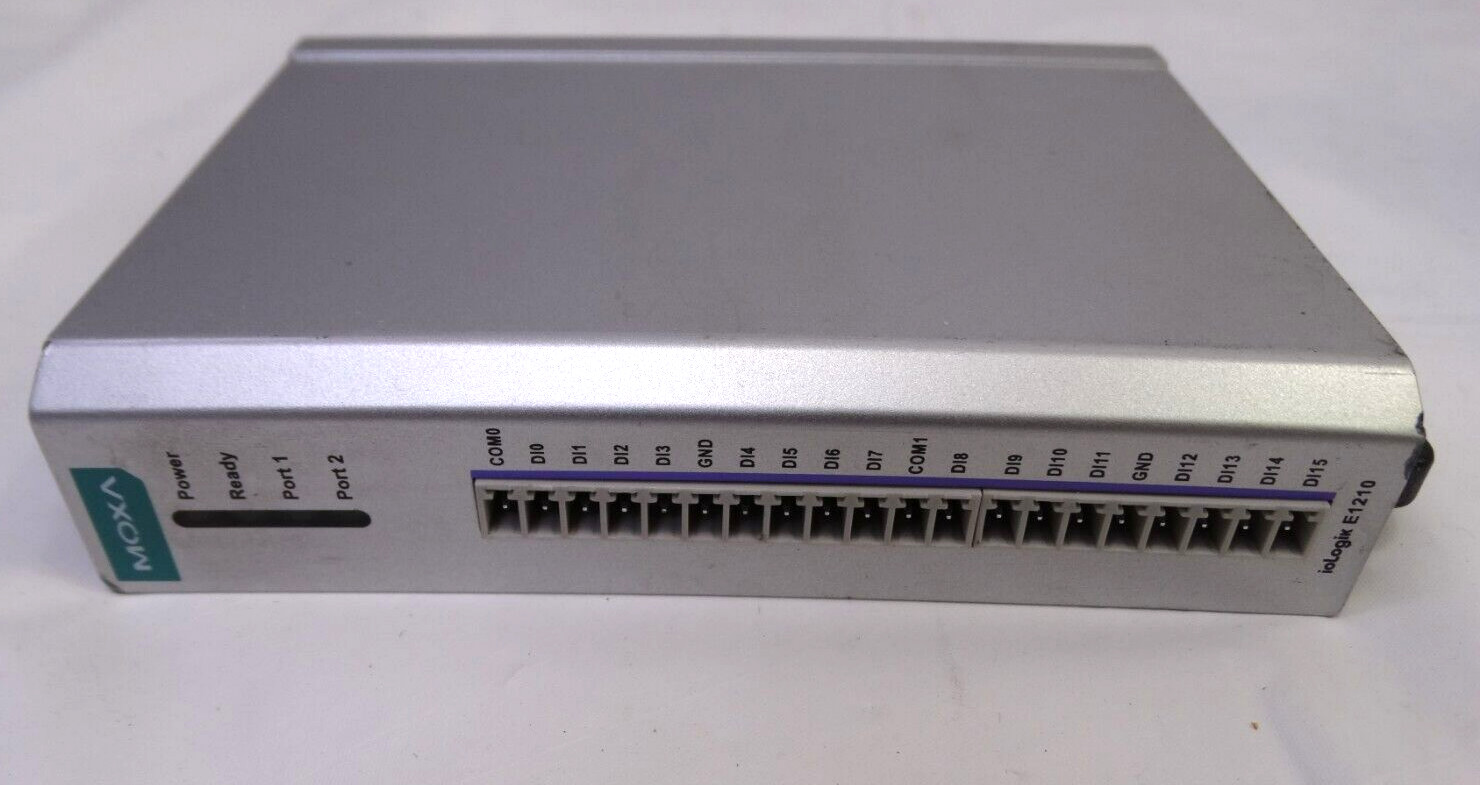 MOXA IOLOGIK E1210 12-36 VDC CONTROLLER, For Parts/ Repair