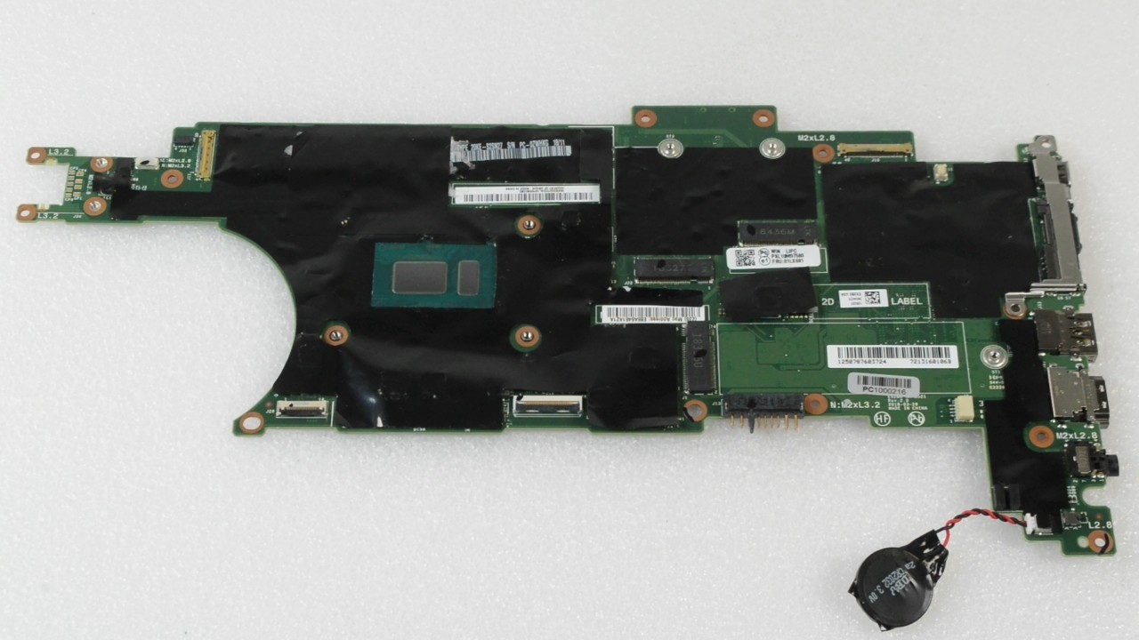 Lenovo ThinkPad X280 i5-8350U/1.7GHZ, vPro, 8GB RAM, AMT, TPM2 Motherboard