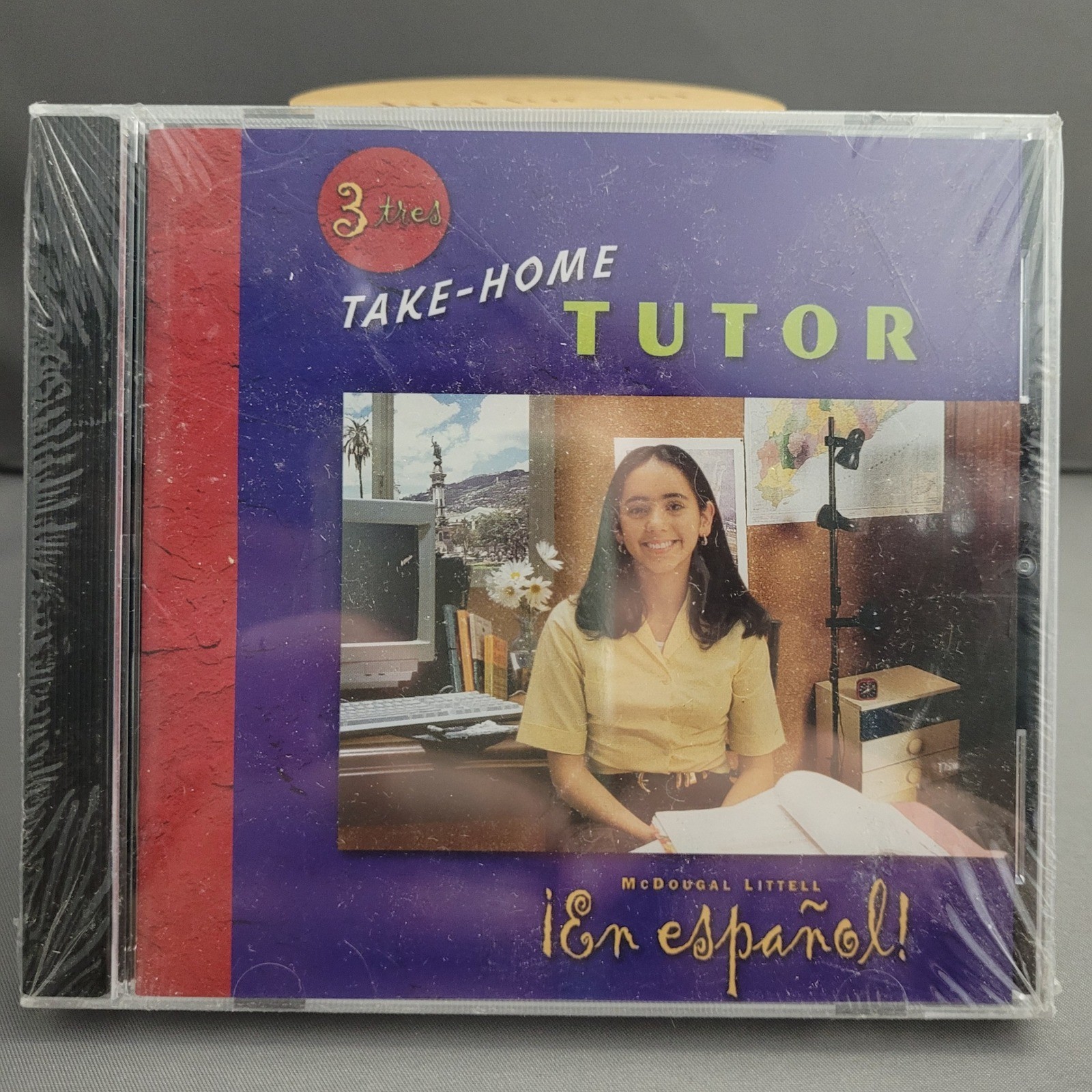 En Español 3 Tres Take-Home Tutor McDougal Littell (CD-ROM, 2004) *SEALED*