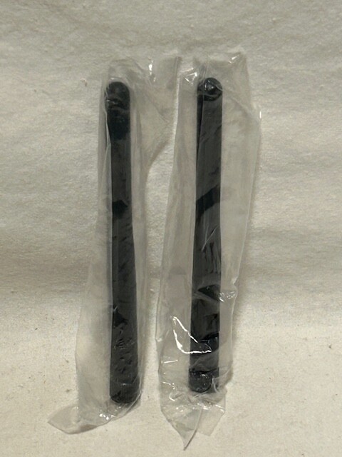 2-Pack RP-SMA Antenna for WiFi 2.4GHz/5Ghz Wireless Router Card Male Pin