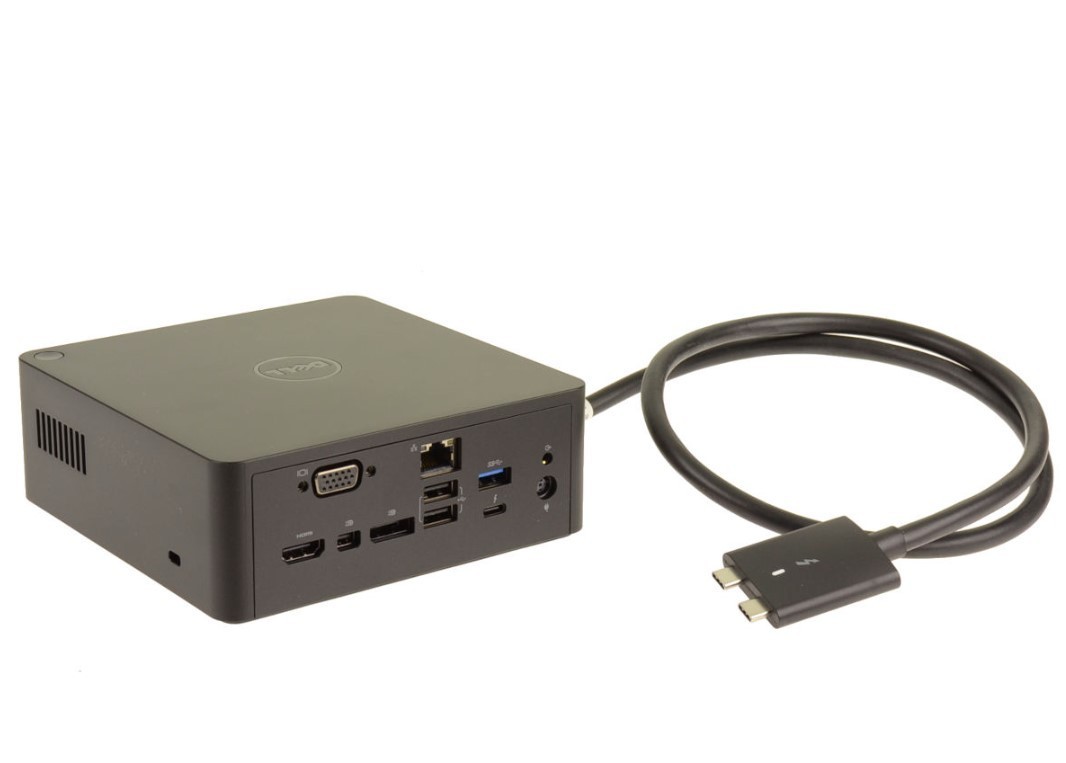 Dell TB18DC Thunderbolt 3 Dock 2RRTM | Dual USB-C | 8D7HX | NO POWER SUPPLY | New