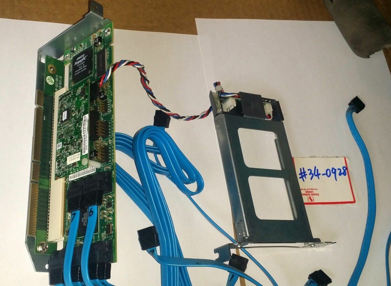 3WARE AMCC 9550SX-4/8LP SATA CONTROLLER + EXTRAS