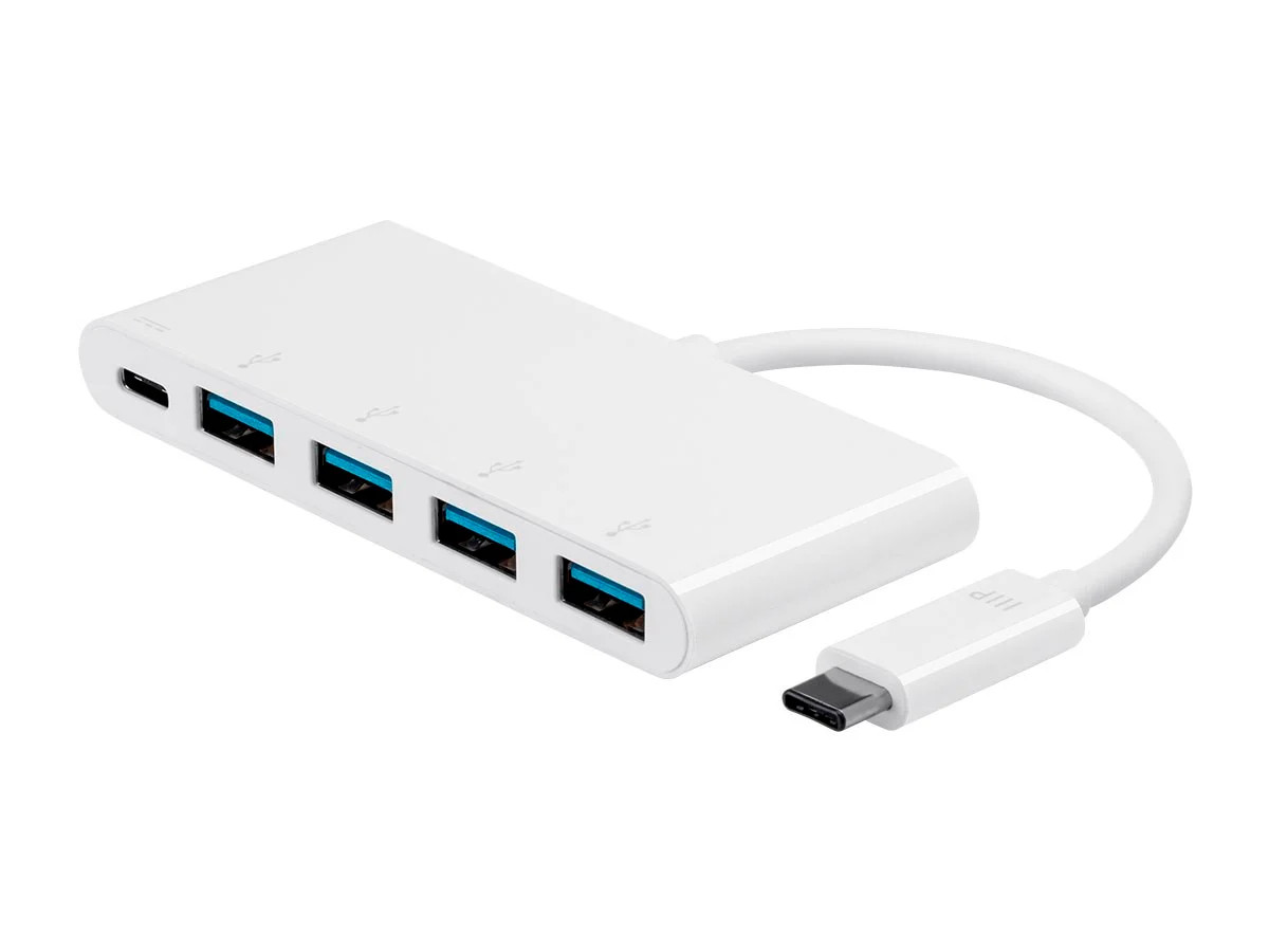 Monoprice USB-C to 4x USB-A 3.0 and USB-C (F) Adapter - Select Series