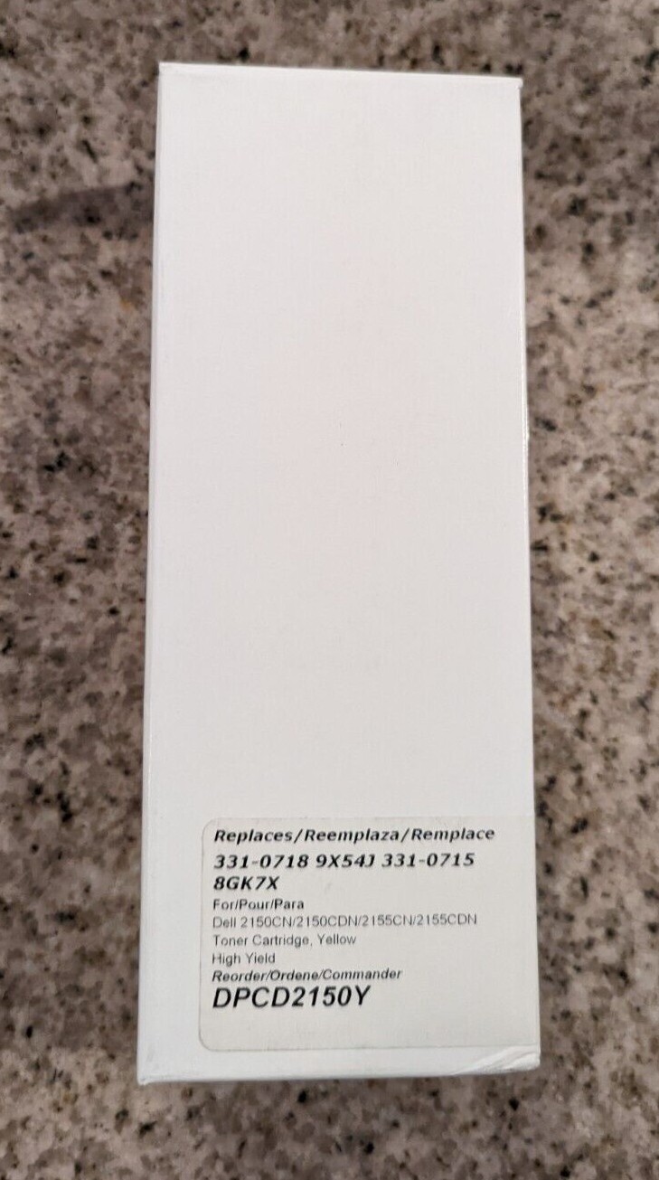 Dataproducts DPCD2150Y Toner Cartridge (OEM# Dell 331-0718 9X54J, 331-0715 8GK7X