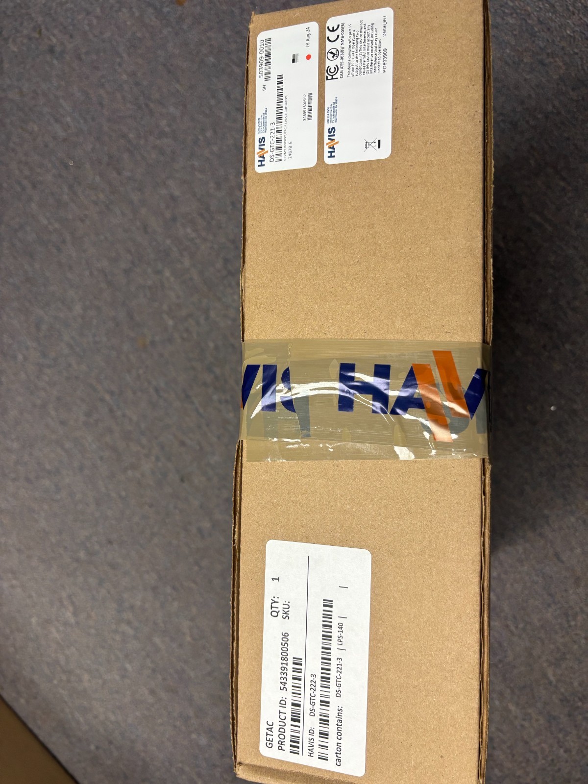 Havis Docking Station for Getac F110 DS-GTC-221-3