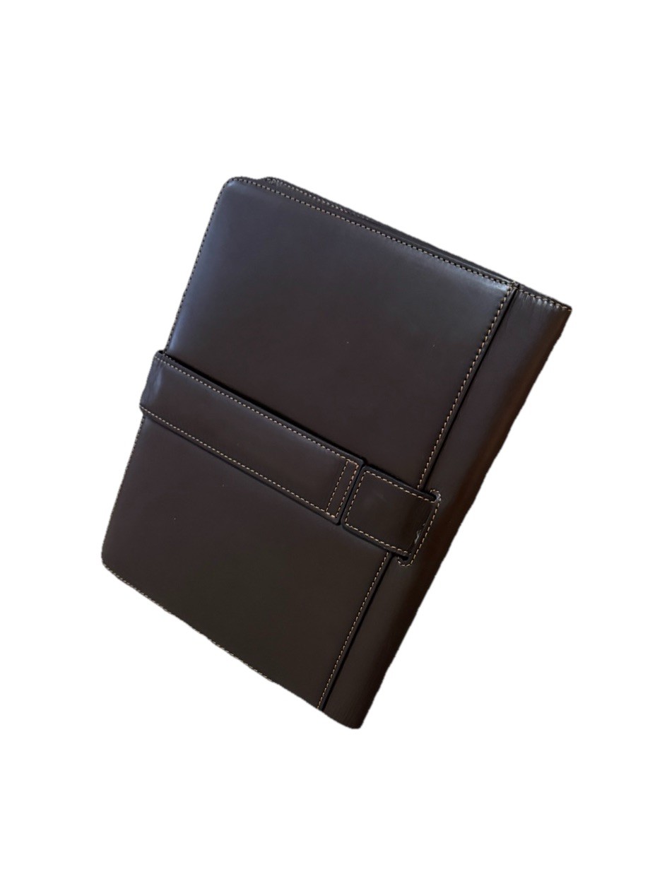 Johnston & Murphy Genuine Leather Folio iPad Case Holder Business Work Designer