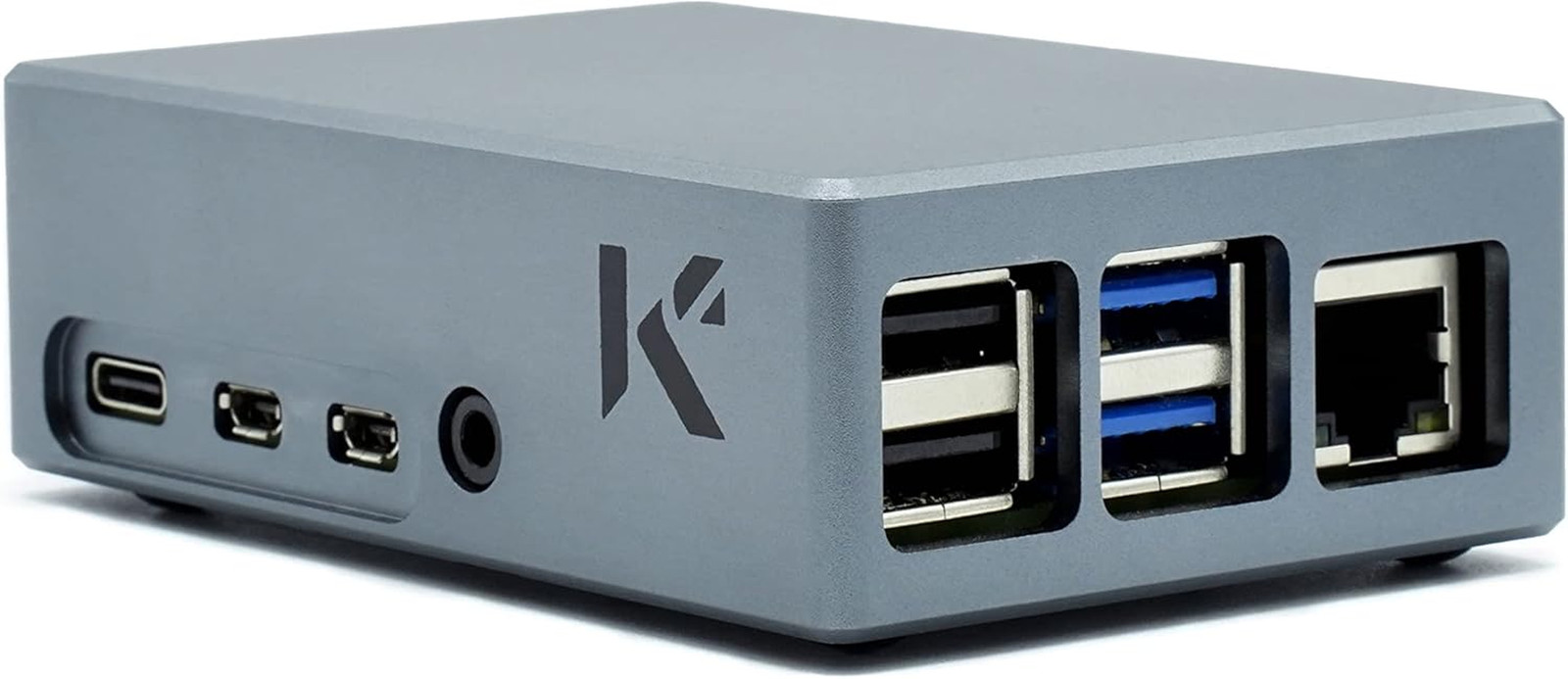 KKSB Raspberry Pi 4 Case | CNC Machined Aluminum Raspberry Pi Enclosure with Bui
