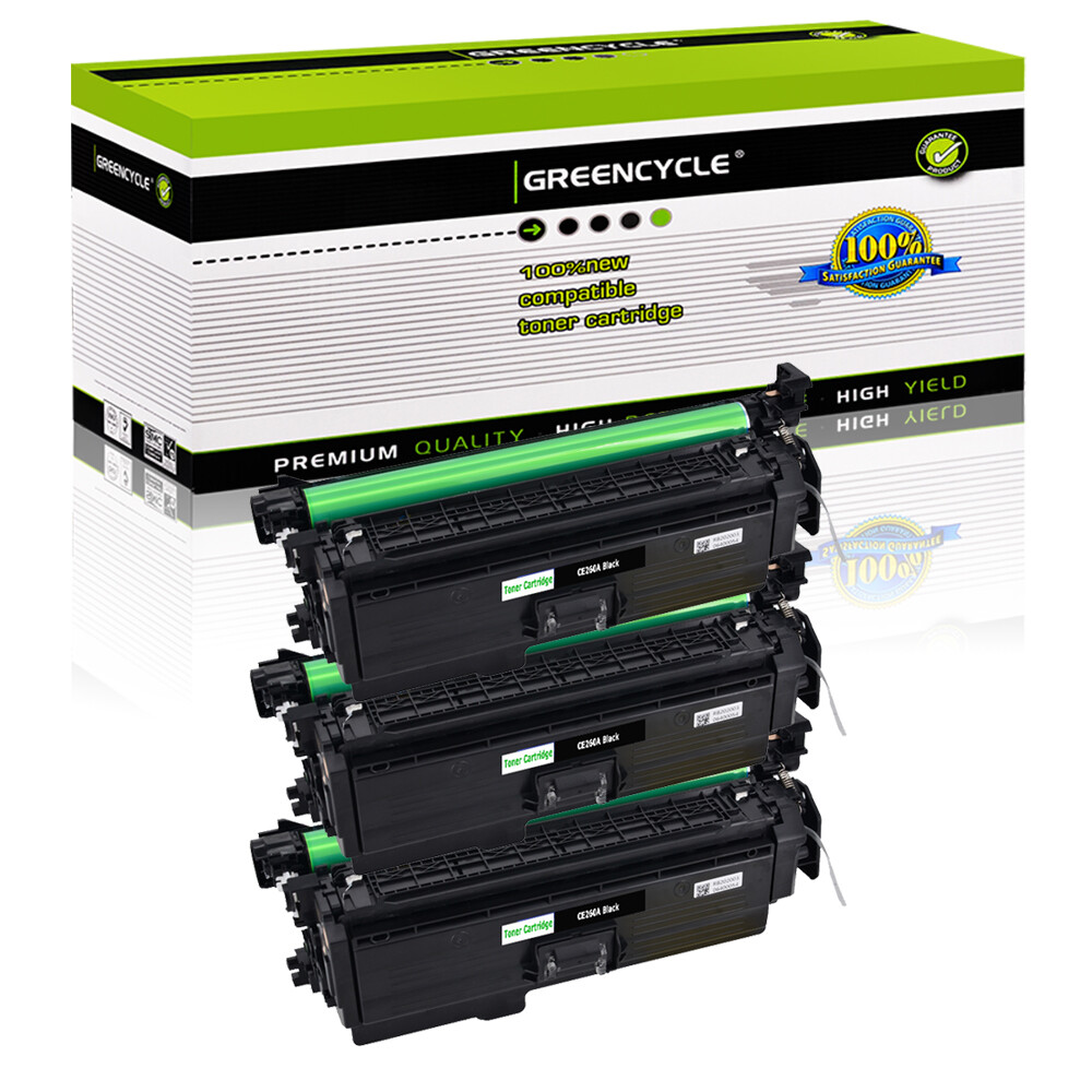 3PK CE260A Toner Fits for HP 647A Color LaserJet Enterprise CP4525dn CM4540 MFP