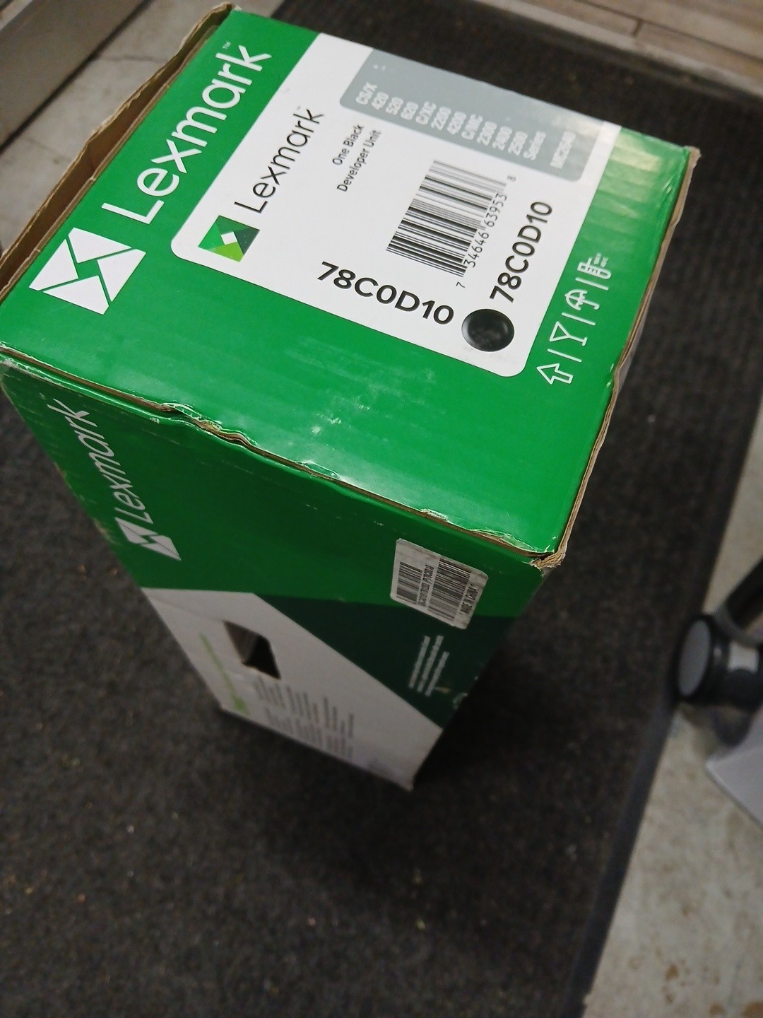 Lexmark 78C0D10 Black Developer Unit 78C0D10