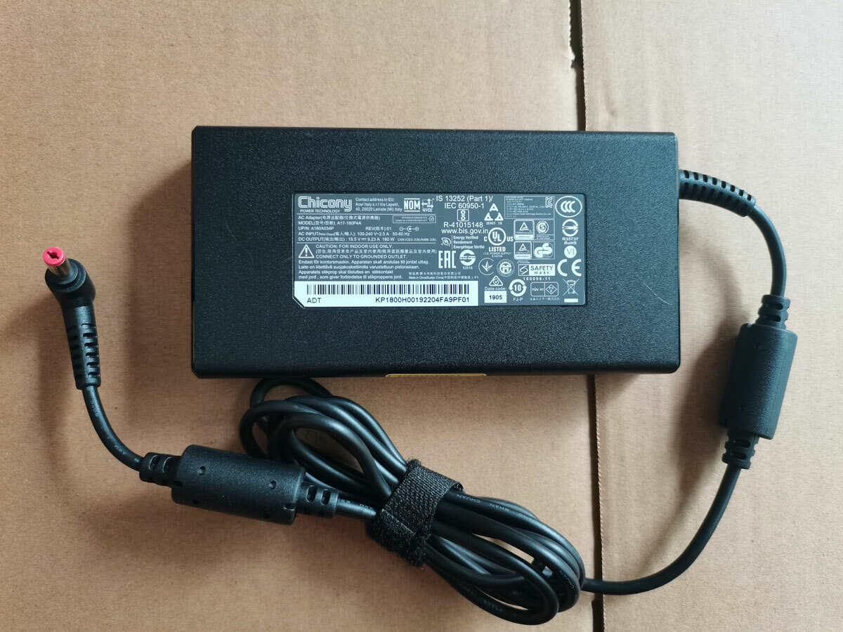 Original 180W 19.5V 9.23A A17-180P4A For Acer ConceptD 7 CN715-71-71LX RTX2080