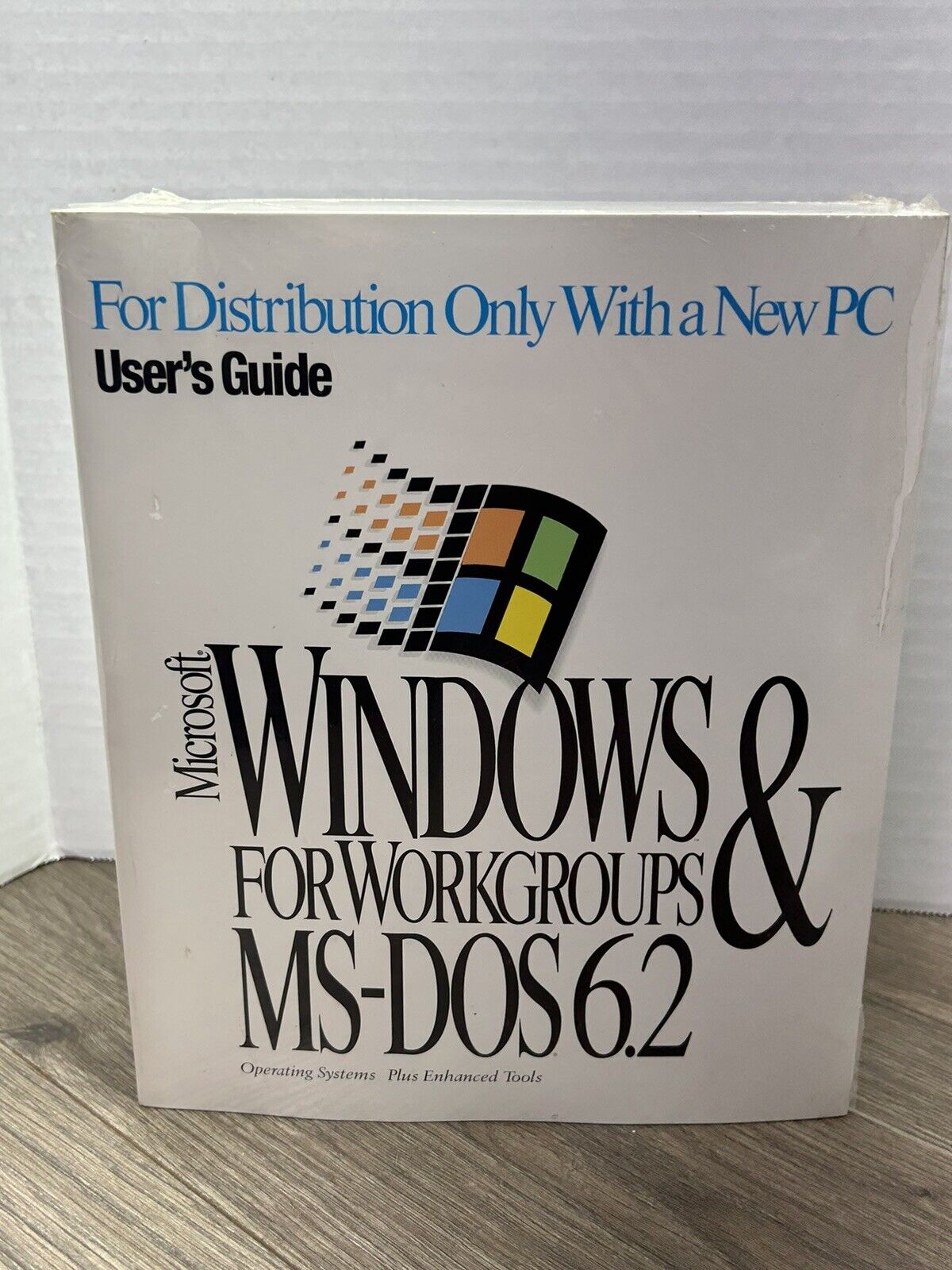 SEALED Microsoft Windows 3.11 Workgroups & MS-DOS 6.2 PC User's Guide COA