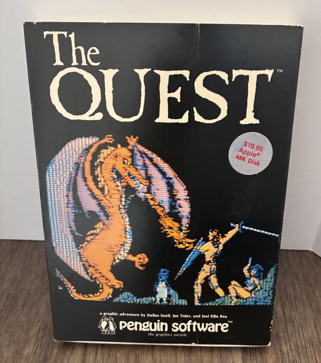 The Quest  Apple II Game Penguin Software - 1984